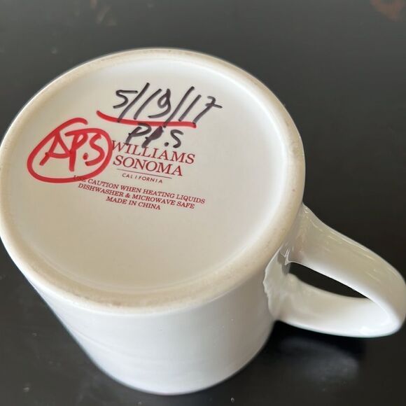 Williams Sonoma Winter Dog Dalmatian Replacement Coffee Mug Tea Cup 8 oz - Picture 5 of 7